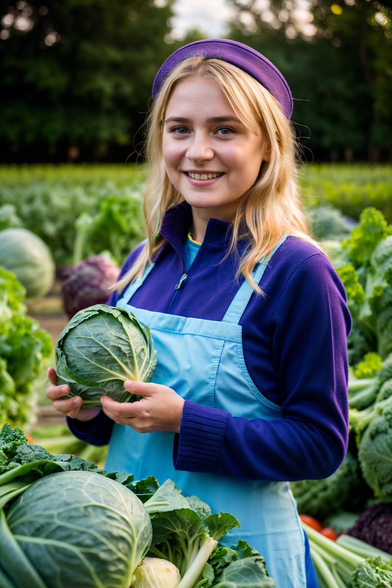 04628-928347793-photo RAW,(Ukraine woman, the seller in the store, with an smiling expression, holds cabbage in her hand, blue pink uniform ,loo.png